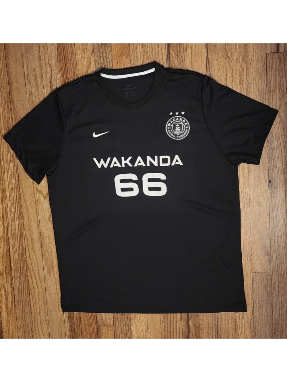 Nike Panthers Newton XXL Black Jersey Dri-FIT Tee 2XL Wakanda